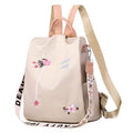MiKlahFashion Women - Accessories - Backpack Embroidery-khaki / China Embroidery Oxford Backpack