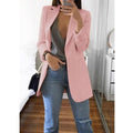 MiKlahFashion Pink / S Oversize Floral Color Blazer