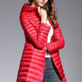 Yuanlang Store Women - Apparel - Coat Red / S Ultra Light Portable Parka