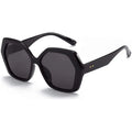 MiKlahFashion BLACK / AS PICTURE BLUEMOKY 2023 Retro Oversized Hexagonal Sunglasses for Women 100% UV400 Protection