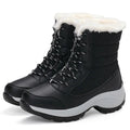 MiKlahFashion black / 36 Chunky Platform Ankle Winter Boots for Women