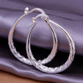 MiKlahFashion fashion For women 925 Sterling Silver wedding hook beautiful High quality Earring Jewelry free shipping cute gift