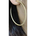 MiKlahFashion Diamond Hoop 925 Silver Earrings