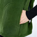MiKlahFashion Plus Size Autumn Women Wool Vest Large Sleeveless Jacket Fashion Zipper Women's Leisure gilet