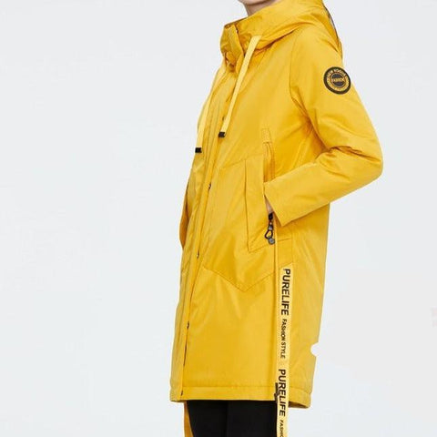 MiKlahFashion Women's Coat G571 / 42 / China 2023 Winter Women's Coat With A Hood