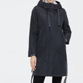 MiKlahFashion Women's Coat G662 / 42 / China 2023 Winter Women's Coat With A Hood