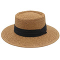 MiKlahFashion Single code / MZ019-BK Outdoor Seaside Vacation Versatile Straw Hat Sunshade And Sunscreen Women'S Artistic Woven Sun Hat