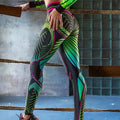 MiKlahFashion Yoga Leggings High Waist Hip Push Women Yoga Pants Printing Gym Workout Jogging Pants Gym Tights Stretch Sportswear pantalones