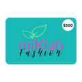 MiKlahFashion Gift Card $500.00 USD Gift Card