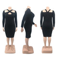 MiKlahFashion Women - Apparel - Dresses Hollow Out Bodycon Dress