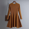 MiKlahFashion dress Auburn / One Size Elegant Knit dress