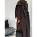 MiKlahFashion coat Brown / S Double-sided Woolen Coats