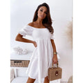 MiKlahFashion dress White / S Mini Big Swing Party  Dresses