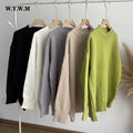 MiKlahFashion Woman - Apparel - Top - Sweater Knitted Cash Sweaters