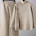 MiKlahFashion pant set Elegant Knitted Trousers Set