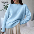 MiKlahFashion Woman - Apparel - Top - Sweater Knitted Cash Sweaters