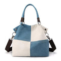 MiKlahFashion handbag Blue / (30cm<Max Length<50cm) / China Canvas Messenger Bag