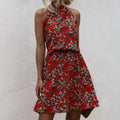 MiKlahFashion dress Red / 170/84A Halter Beach Dress