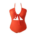 MiKlahFashion swimsuit Optical Plus Size Swimsuit
