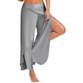 MiKlahFashion pants Light Gray / 180/92A Pants Wide Yoga Pants