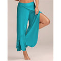 MiKlahFashion pants Blue / 180/92A Pants Wide Yoga Pants