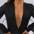 MiKlahFashion necklace Pearl Harness Bikini Body Jewelry