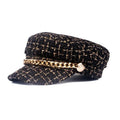 MiKlahFashion Women - Accessories - hat Black Snappy Military Hat