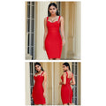 MiKlahFashion Women - Apparel - Dresses Wine Red / L Idol Dress