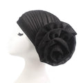 MiKlahFashion Women - Accessories - hat Black Marble Turban Scarf Hat