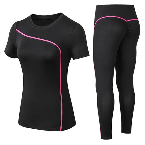 MiKlahFashion Women - Apparel - Activewear - Set Aero Quick Dry 2 Pc Sports Set