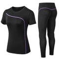 MiKlahFashion Women - Apparel - Activewear - Set Purple / XXL / China Aero Quick Dry 2 Pc Sports Set