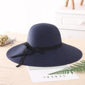 MiKlahFashion Women - Accessories - hat blue / 55-58cm Simple Foldable Beach Hat