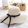 MiKlahFashion Women - Accessories - hat beige / 55-58cm Simple Foldable Beach Hat