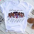 MiKlahFashion Women-Graphic -T-Shirt K / M God Says... Graphic T-Shirts