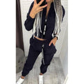 MiKlahFashion Woman - Apparel - Activewear- Set black / L Streetwear Track Suit