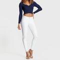MiKlahFashion Women - Apparel - Pants Set Shinning white / XXL White PU Leather Pants