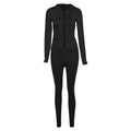 MiKlahFashion Woman - Apparel - activewear -set Black / L Sporty Set