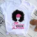 MiKlahFashion Women-Graphic -T-Shirt P8031f / XS Pink Breast Cancer Graphic T-shirt