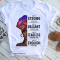 MiKlahFashion Women-Graphic -T-Shirt P8031j / XXXL Pink Breast Cancer Graphic T-shirt