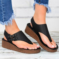 MiKlahFashion woman - footwear - sandals Black / 5 D Zone Wedges Sandals