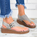MiKlahFashion woman - footwear - sandals Gray / 5 D Zone Wedges Sandals