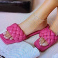 MiKlahFashion woman - footwear - sandals Rose pink / 5 Weave Sandals