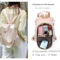 MiKlahFashion Women - Accessories - Backpack Embroidery Oxford Backpack