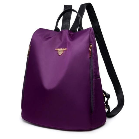 MiKlahFashion Women - Accessories - Backpack Purple / China Waterproof Oxford Backpack