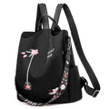 MiKlahFashion Women - Accessories - Backpack Embroidery-black / China Embroidery Oxford Backpack
