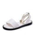 MiKlahFashion woman - footwear - sandals white / 35 So Cute Slingback Sandals