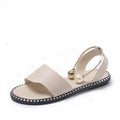 MiKlahFashion woman - footwear - sandals beige / 35 So Cute Slingback Sandals
