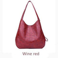 MiKlahFashion handbag Burgundy Database Handbag