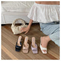 MiKlahFashion woman - footwear - sandals On Slide Elegant Mule Sandals