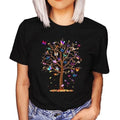 MiKlahFashion Women-Graphic -T-Shirt T280A-Black / XL Family Tree T-Shirt